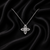 Crystal Bloom Statement Pendant
