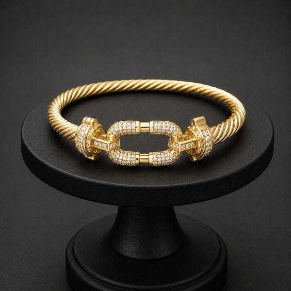 Imperial Twist Link Bracelet